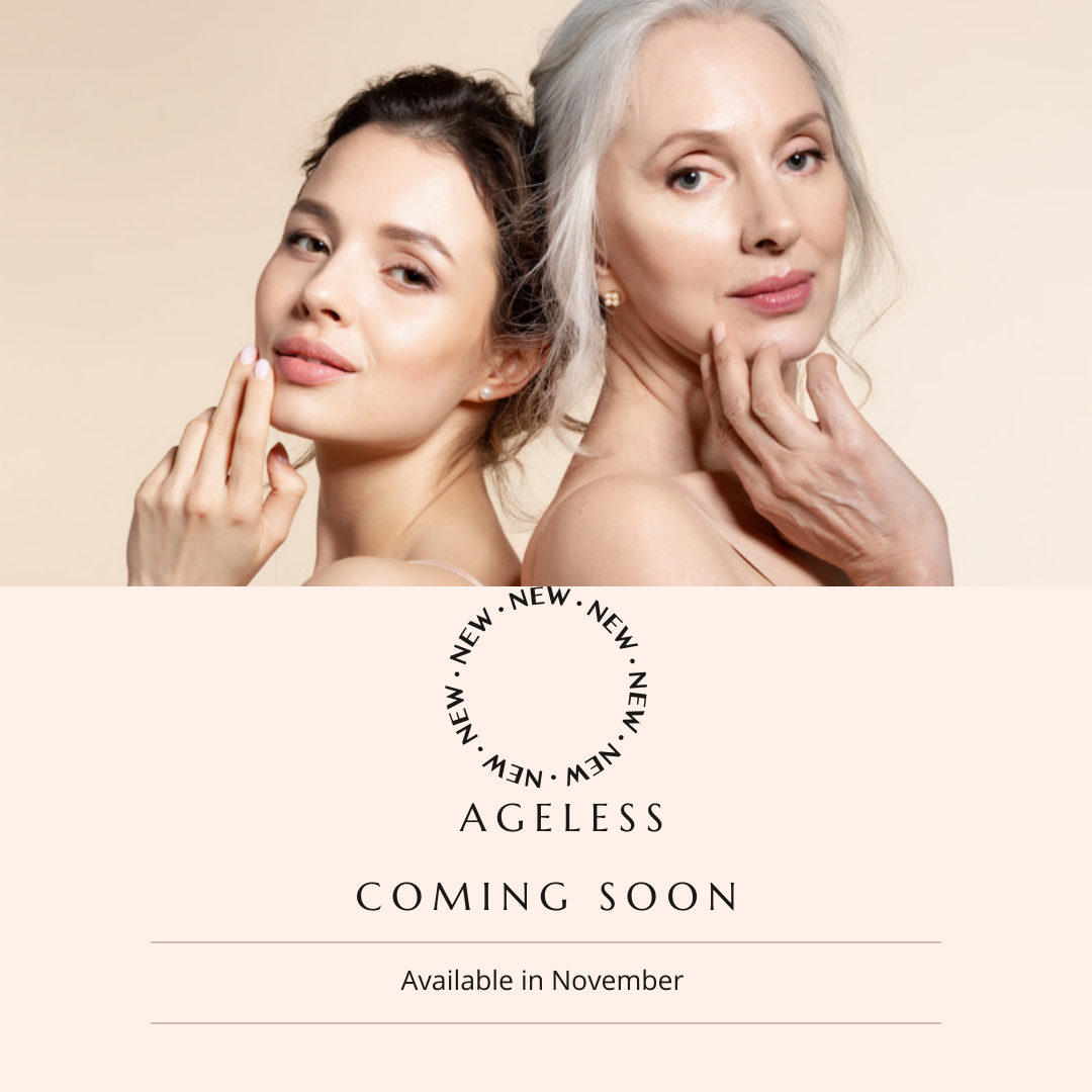 AGELESS
ROSE QUARTZ
BOTANICAL FACE & NECK ELIXIR
LIFT• FIRM• RENEW
WITH BAKUCHIOL + PLANT BOTOX